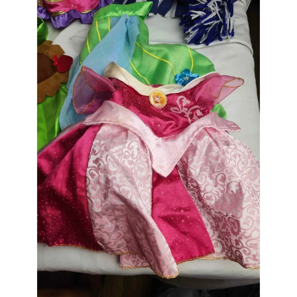 Build-A-Bear Workshop Clothing Lot Disney Princess Aurora My Little Pony 8pc